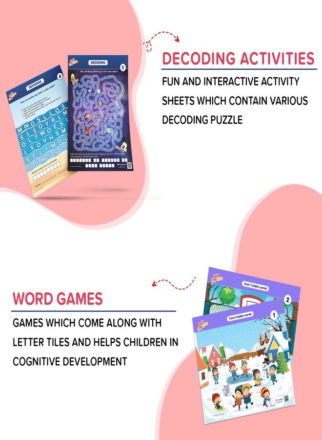 ClassMonitor 50+ Activities Skill Boosters Logic Edition for Kids Ages 6 7 8 | Puzzles & Brain Games | STEM Worksheets, Riddles, Crosswords, Word Games & Tangrams | IQ Development Educational Gift Set - Image 4